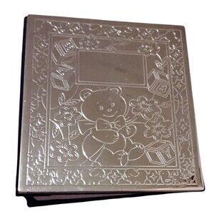 Melannco International LTD Engravable Baby Photo Album Holds Up To 100 4" x 6"